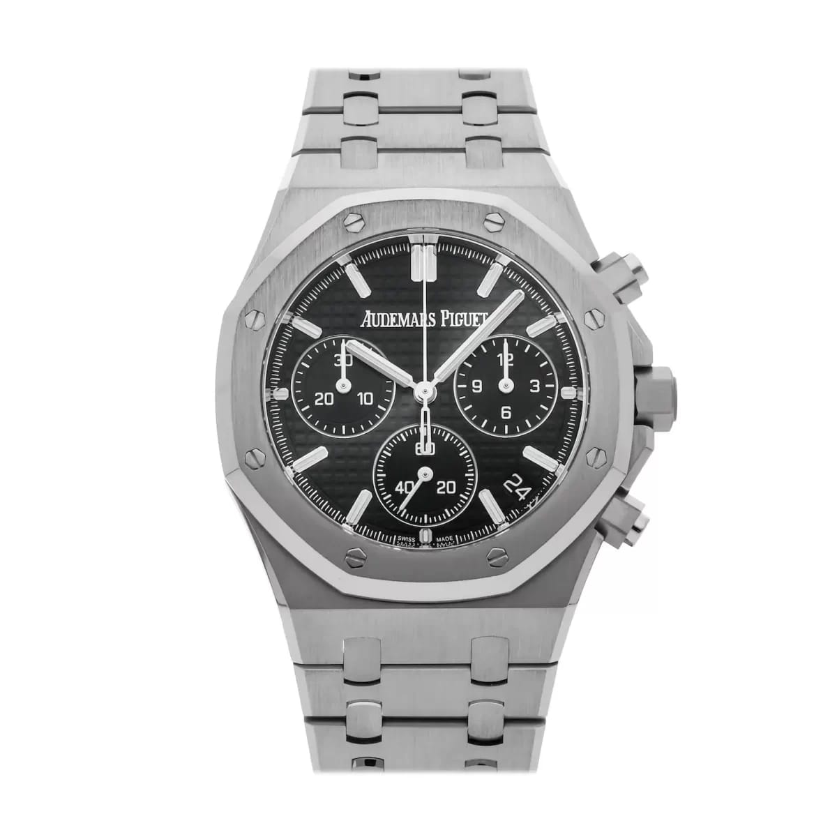 AP Royal Oak | Black Dial Chronograph - Stock Dock