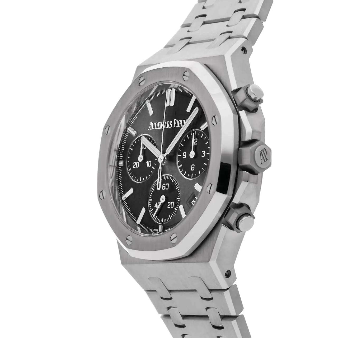 AP Royal Oak | Black Dial Chronograph - Stock Dock