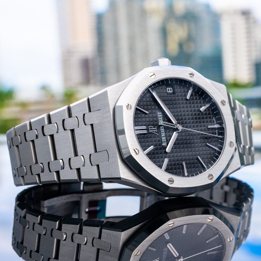 2020 AUDEMARS PIGUET 15500ST BLACK DIAL