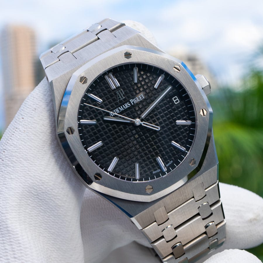 2020 AUDEMARS PIGUET 15500ST BLACK DIAL